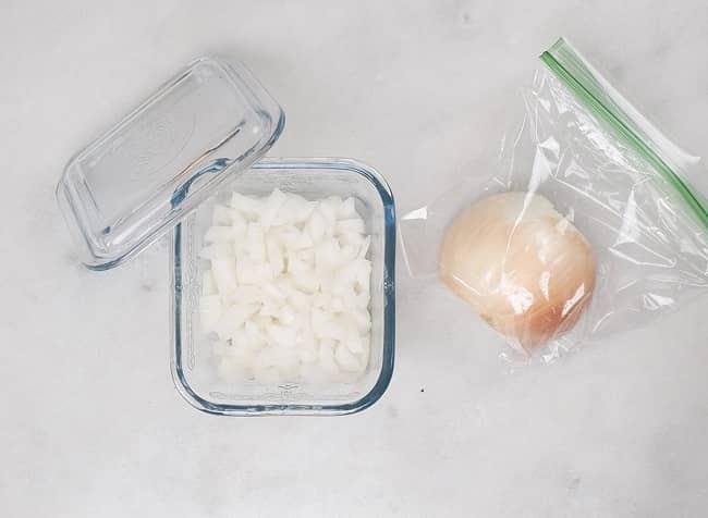 How Should a Cut Onion Be Stored