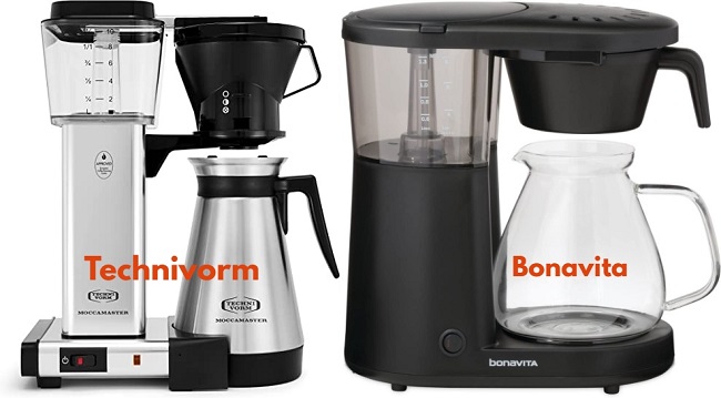 Differences Between Bonavita Coffee Maker Vs Technivorm