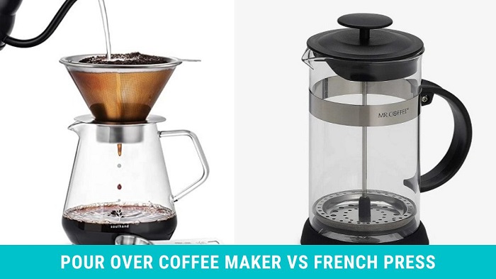 Pour over coffee maker vs french press