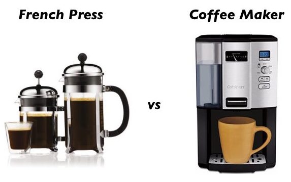 Coffee Maker vs French Press