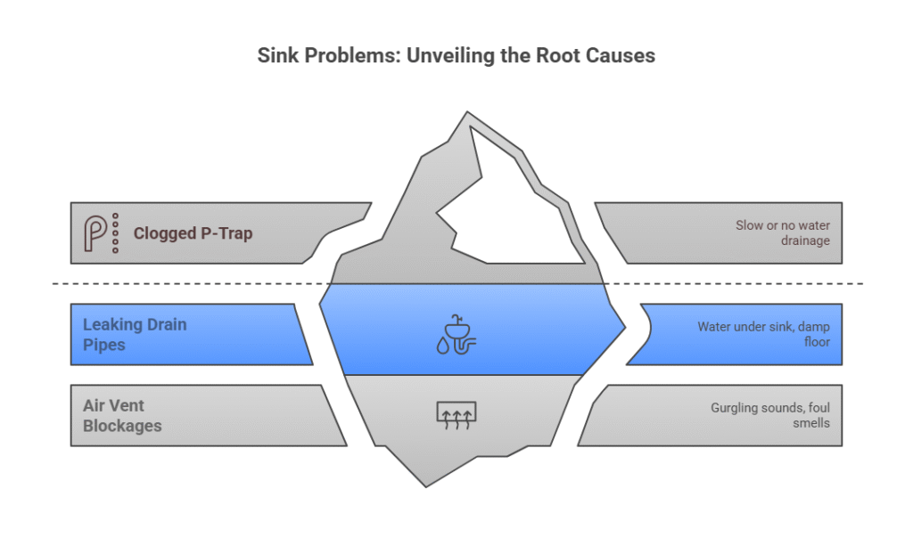 Common Problems those Affect the Sink’s Function