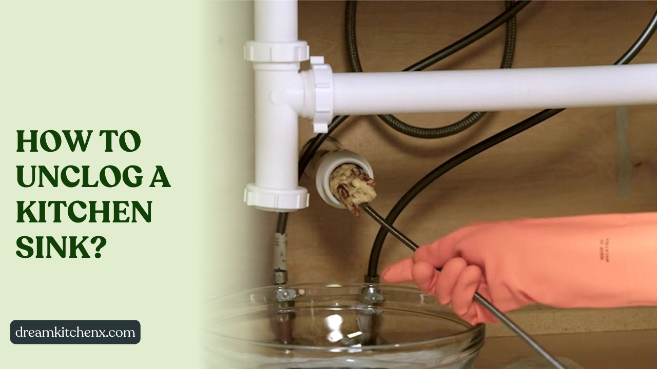 how to unclog kitchen sink