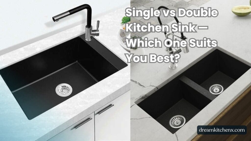 Single vs Double Kitchen Sink — Which One Suits You Best