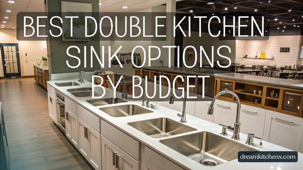best double kitchen sink by budget