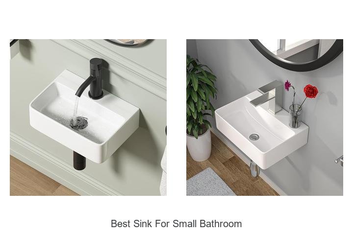 Find the Best Sink for a Tiny Bathroom Now!