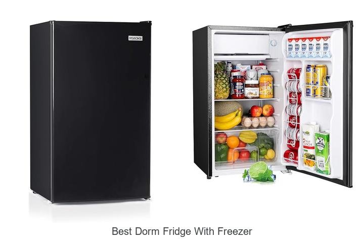 Best Dorm Fridge With Freezer That Will Save Your Snacks!